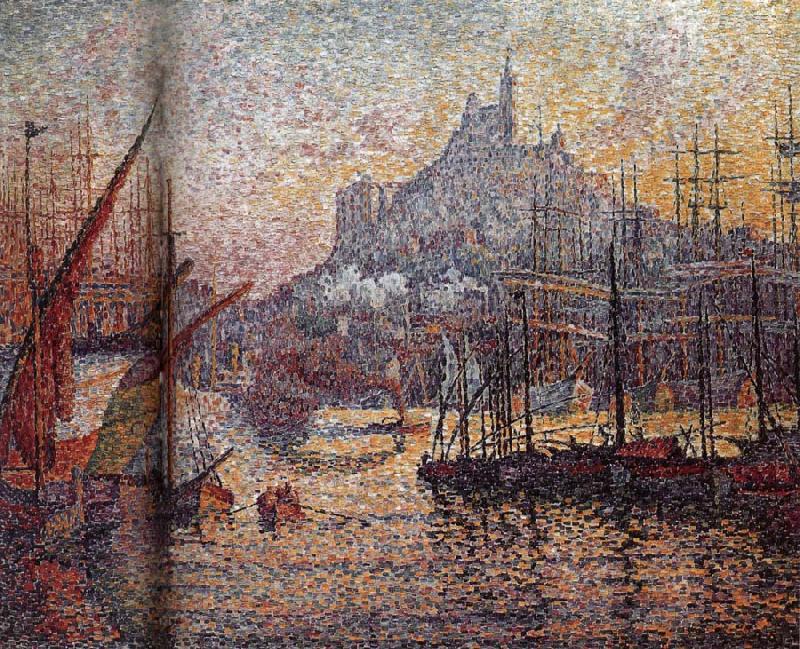 Paul Signac Marseilles oil painting picture